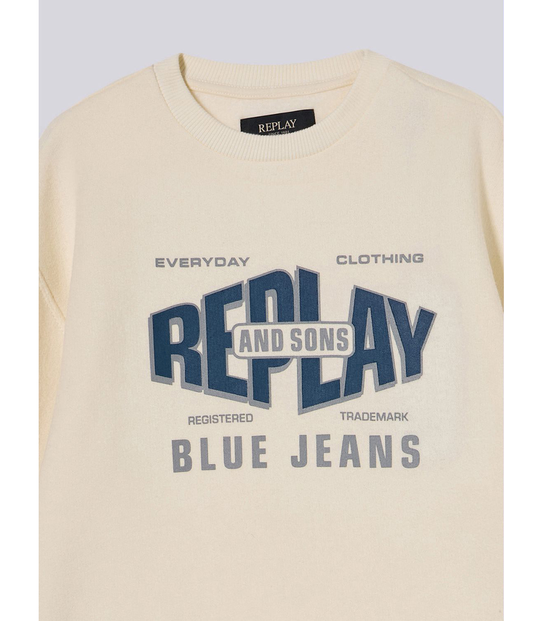 ボーイズ スウェットシャツ 詳細画像 ホワイト 3